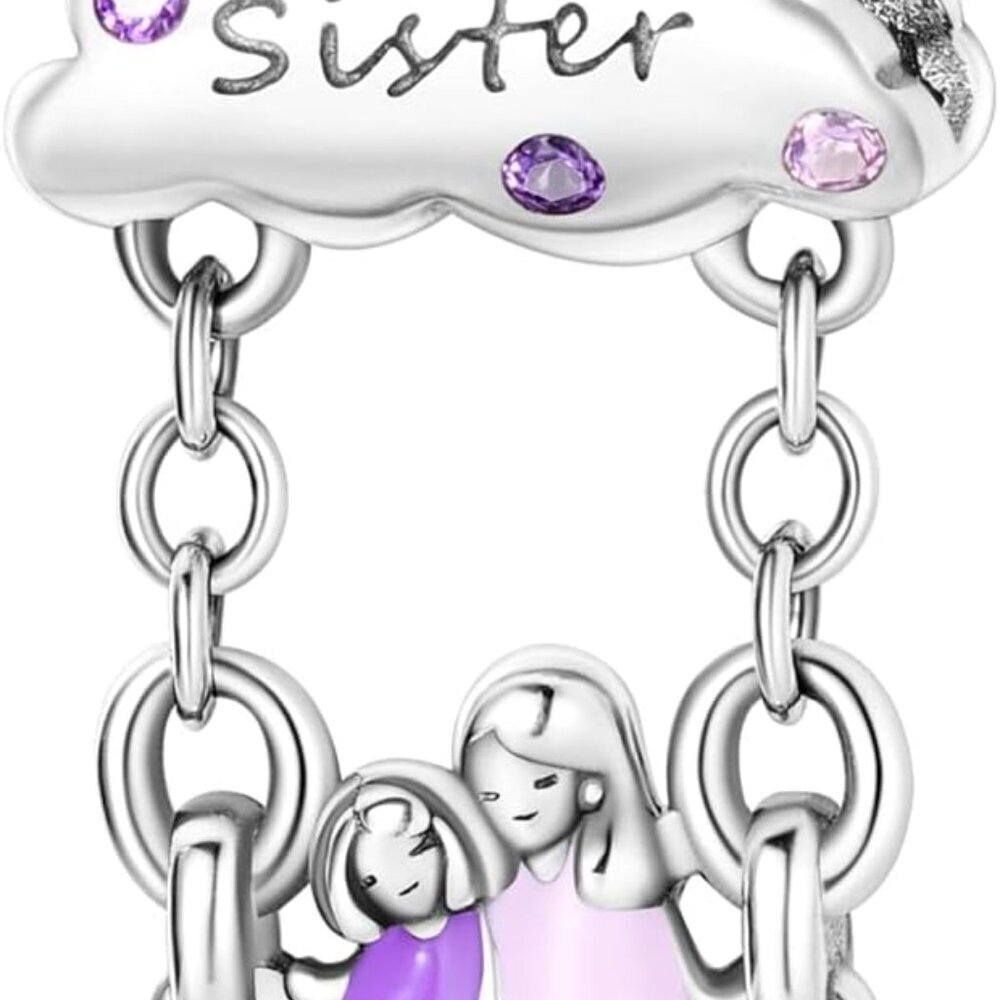Charms Compatible with Pandora Bracelets, Sterling Silver Dangle Charms for Brac